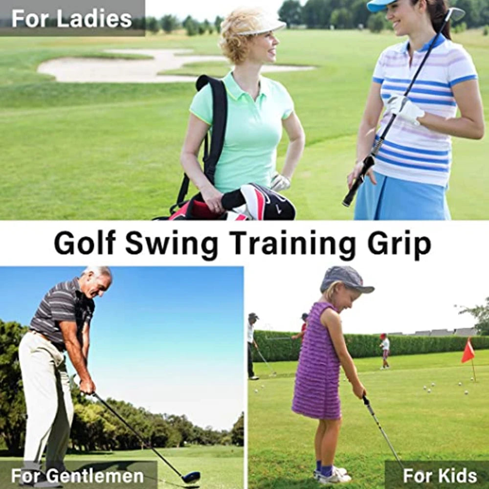 1Pcs Golf Swing Training Grip,Right-Handed Golf Club Grip Trainer,Help Kids and Woman Beginner Learn Correct Grip Posture