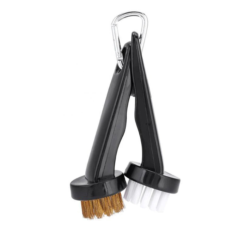 GLOOF Portable Golf Club Brushes Round Head Clean Kits for Golf Irons Putters Shoe Cleats