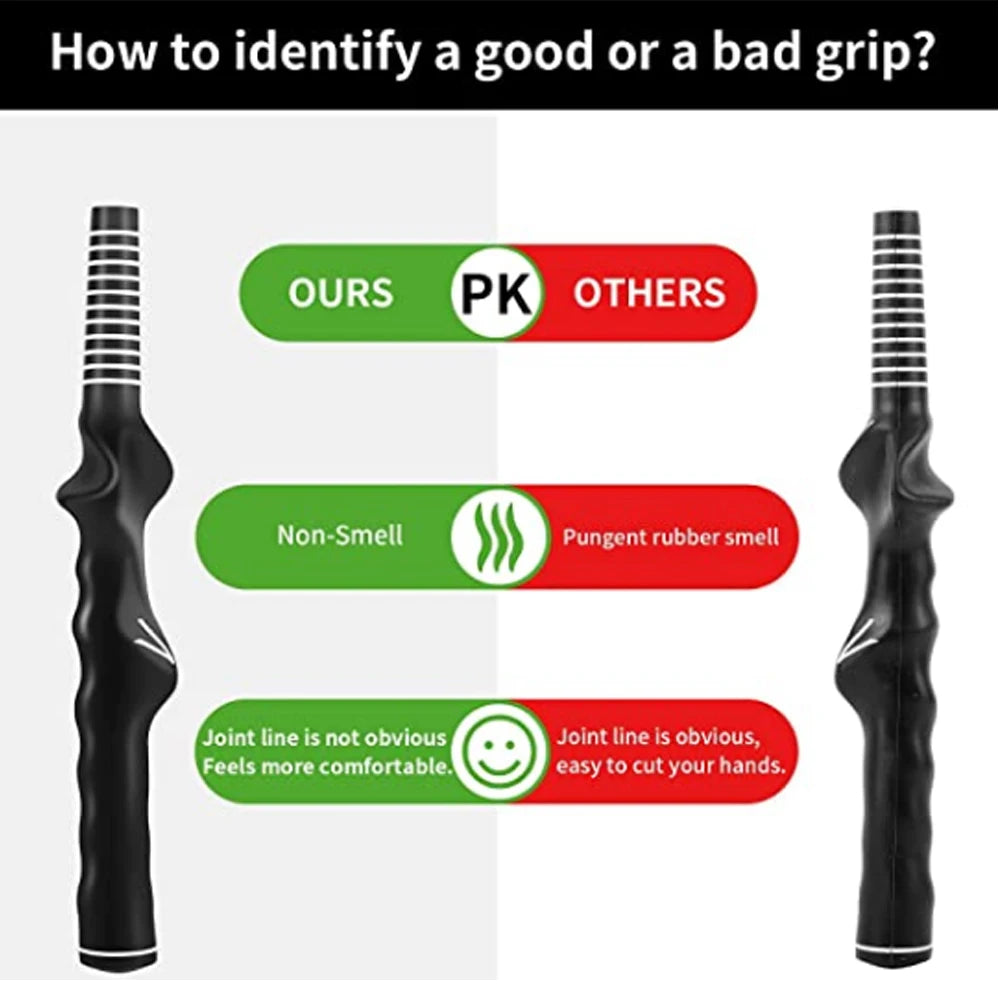 1Pcs Golf Swing Training Grip,Right-Handed Golf Club Grip Trainer,Help Kids and Woman Beginner Learn Correct Grip Posture