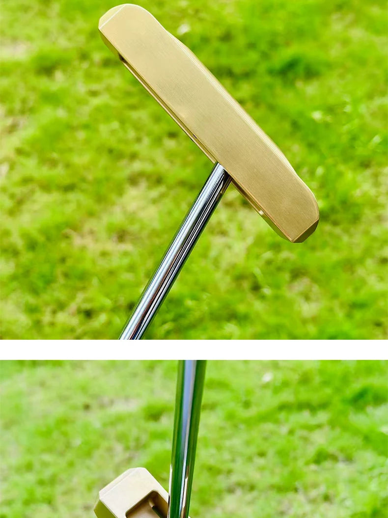 Golf double-sided putters are simple and balanced putters, and they can be directly inserted into the putter and both left and r