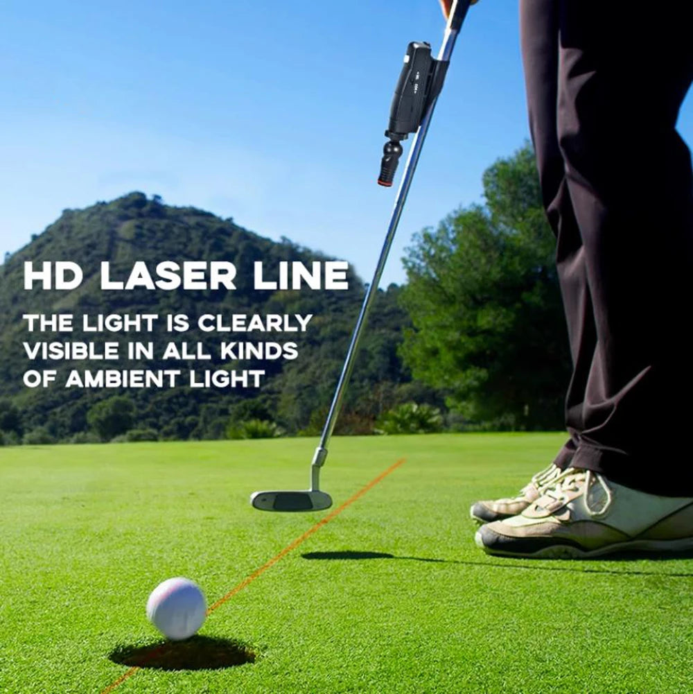 Golf HD Laser Putting Aiming Aids 360 Degree Adjustable Direction Outdoor Golf Sport Accessories