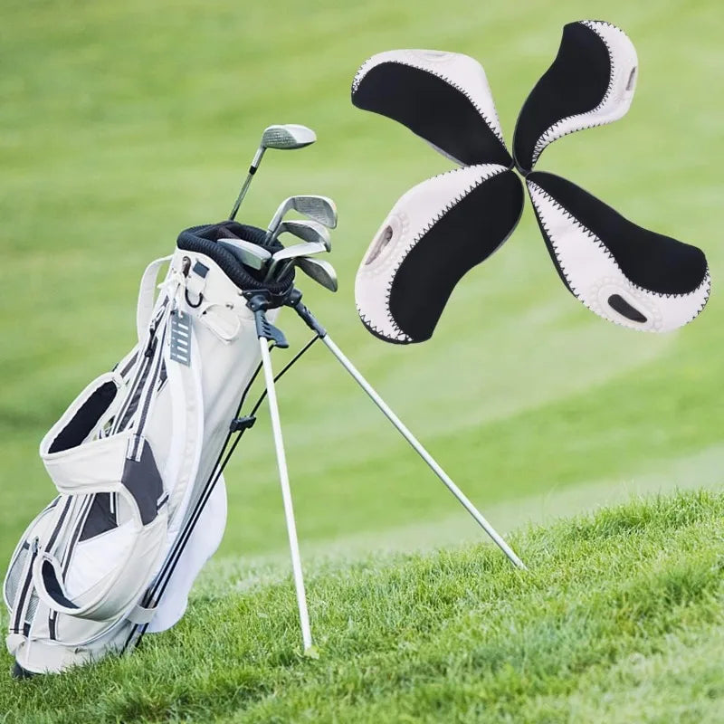 Golf Iron Covers Set for Club Elasticity Protable Selections 10pcs/lot, Ideal Gift for Golfers