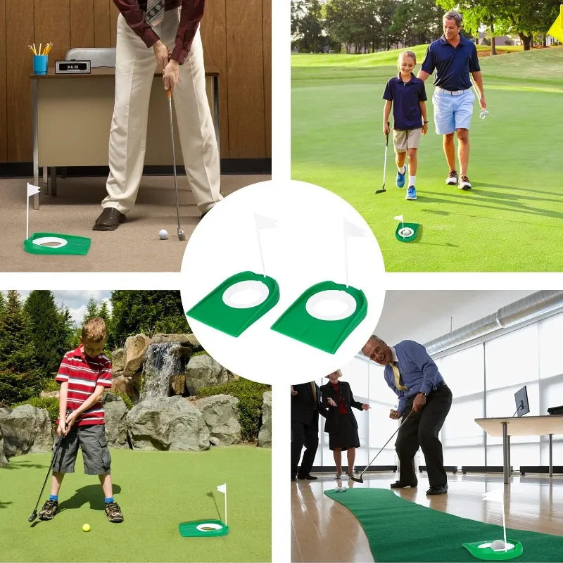 Golf Swing Trainer Plate Golf Putting Training Aids Golf Simulator Practice For Home Party Game Golf Accessories Indoor Outdoor
