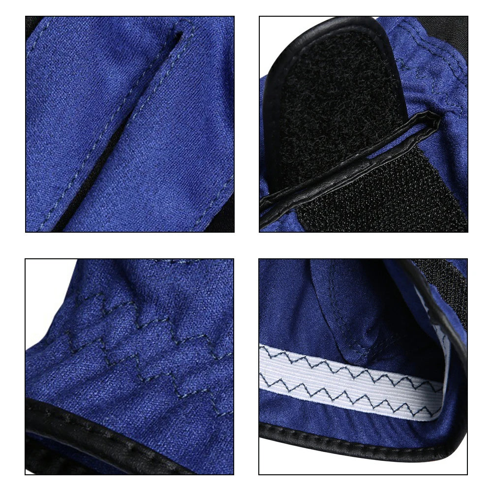 PGM Golf Glove Left/Right Hand Golfs Gloves With Adjustables Closure Soft Sweat-Absorbent Breathable Glove Gifts For Golfs Lover