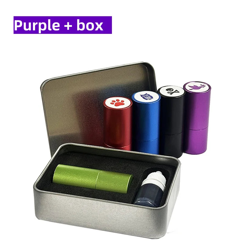 Golf Ball Seal Stamp Personalized Seal Custom Golf Ball Stamp Logo Brand Monogram Ball Marker for Golfers,Dads and Husbands