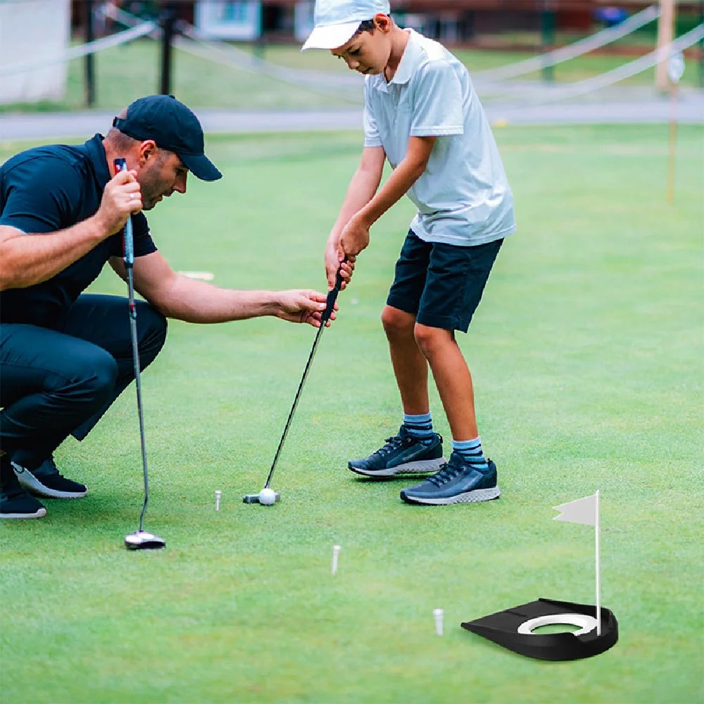 Golf Swing Trainer Plate Golf Putting Training Aids Golf Simulator Golf Sport Practice for Home Party Game Golf Accessories