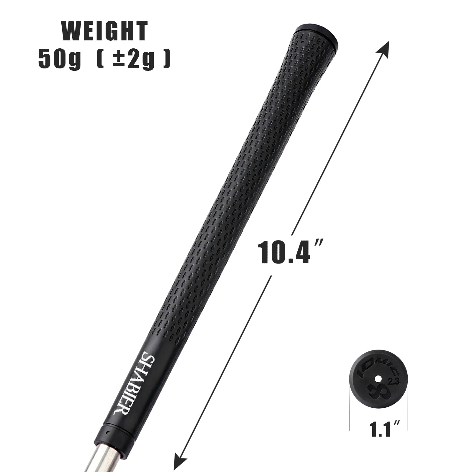 golf grips, made of advanced rubber technology, bring comfortable feel, solid feel, texture and high friction.