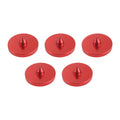 5Pcs 20mm Aluminium Alloy Round Shaped Golf Ball Position Mark Markers Practical Golfer Training Aids Red/Gold/Silver/Blue/Black