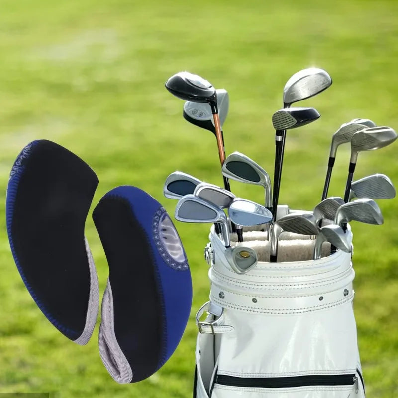 Golf Iron Covers Set for Club Elasticity Protable Selections 10pcs/lot, Ideal Gift for Golfers