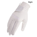 Sheepskin Men's Sports Golf Glove Breathable White Leather Golfing Glove Single Left Hand Maximum Grip Golf Gloves Golfer