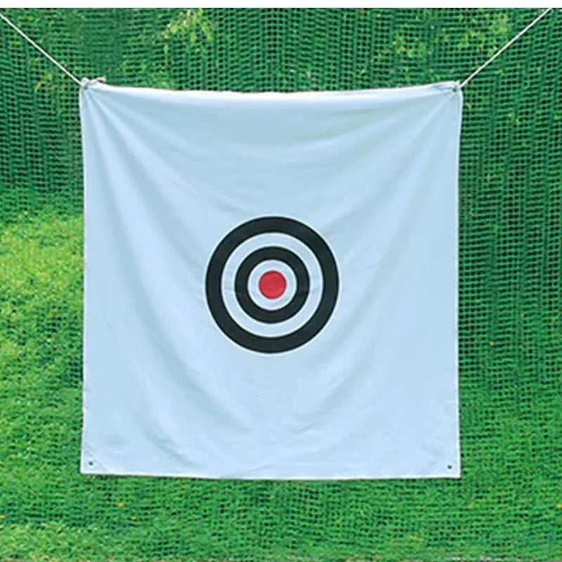 Indoor Outdoor Golf Target Cloth Portable Easy Setup with Ropes Practice All Golfers Training Accuracy for Backyard Garage