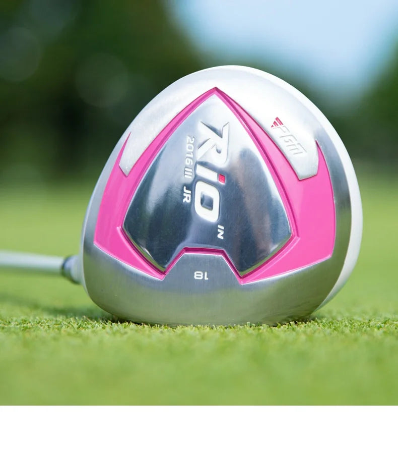 PGM Children's Golf Clubs - Large Volume 1 Wood for Kids, Boys, Beginners, Girls, Teenagers, Graphite Shafts JRMG017