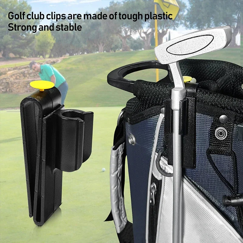 Golf Club Clamps Ball Bag Clamps Putter Retaining Clamps Club Golf Training Equipment Outdoor Sports Golf Training Accessories