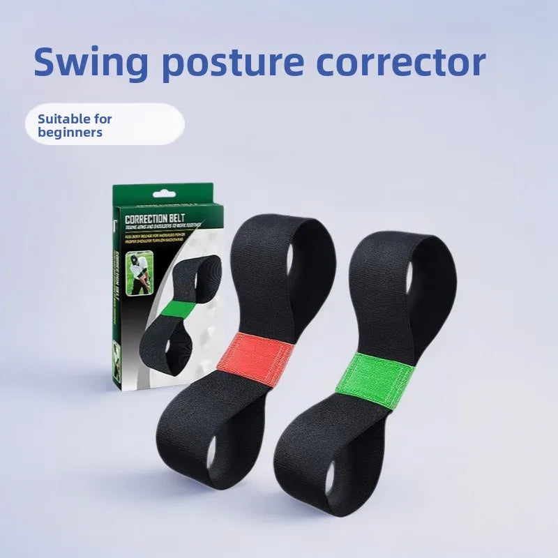 Golf Arm Swing Correction Posture, Elastic Band on The Shaft,hand Corrector,precise Molding of Golf Equipment for Easy Operation