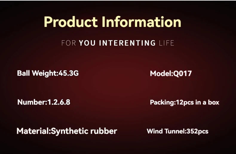 PGM Golf Ball Three-layer Match Balls Gift Box Package Synthetic Rubber Material