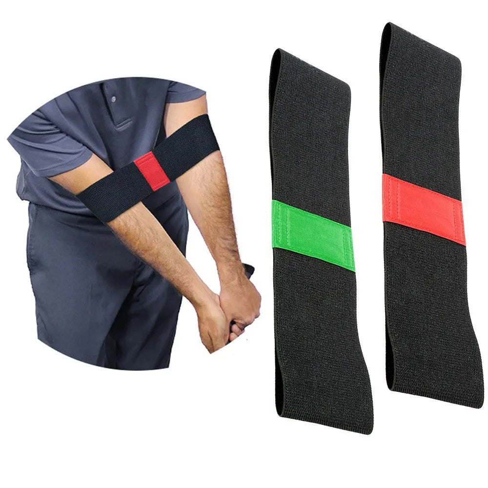 Golf Arm Swing Correction Posture, Elastic Band on The Shaft,hand Corrector,precise Molding of Golf Equipment for Easy Operation