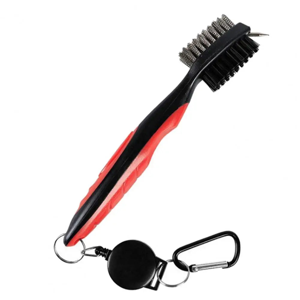 Club Cleaning Brush Golf Club Brush Golf Grooves Cleaning Brush 2 Sided Golf Putter Wedge Ball Cleaner Gof Accessories