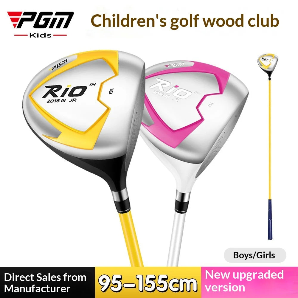 PGM Children's Golf Clubs - Large Volume 1 Wood for Kids, Boys, Beginners, Girls, Teenagers, Graphite Shafts JRMG017