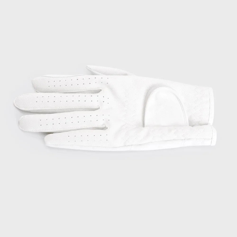 1Pc Professional Golf Glove Non-slip Soft Fabric Breathable Comfortable Golf Gloves Male Left Single High Quality White Gloves
