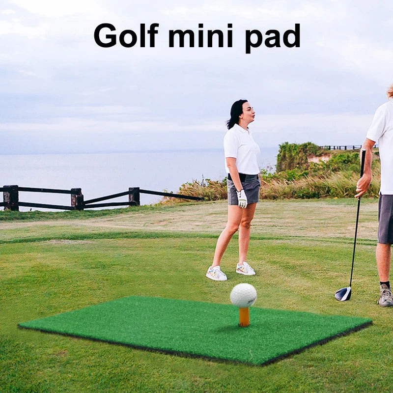 【C】Golf Hitting Mat,Portable Golf Strike Mat With Antislip Rubber Base, Portable Golf Practice Mat For Outdoor/Indoor
