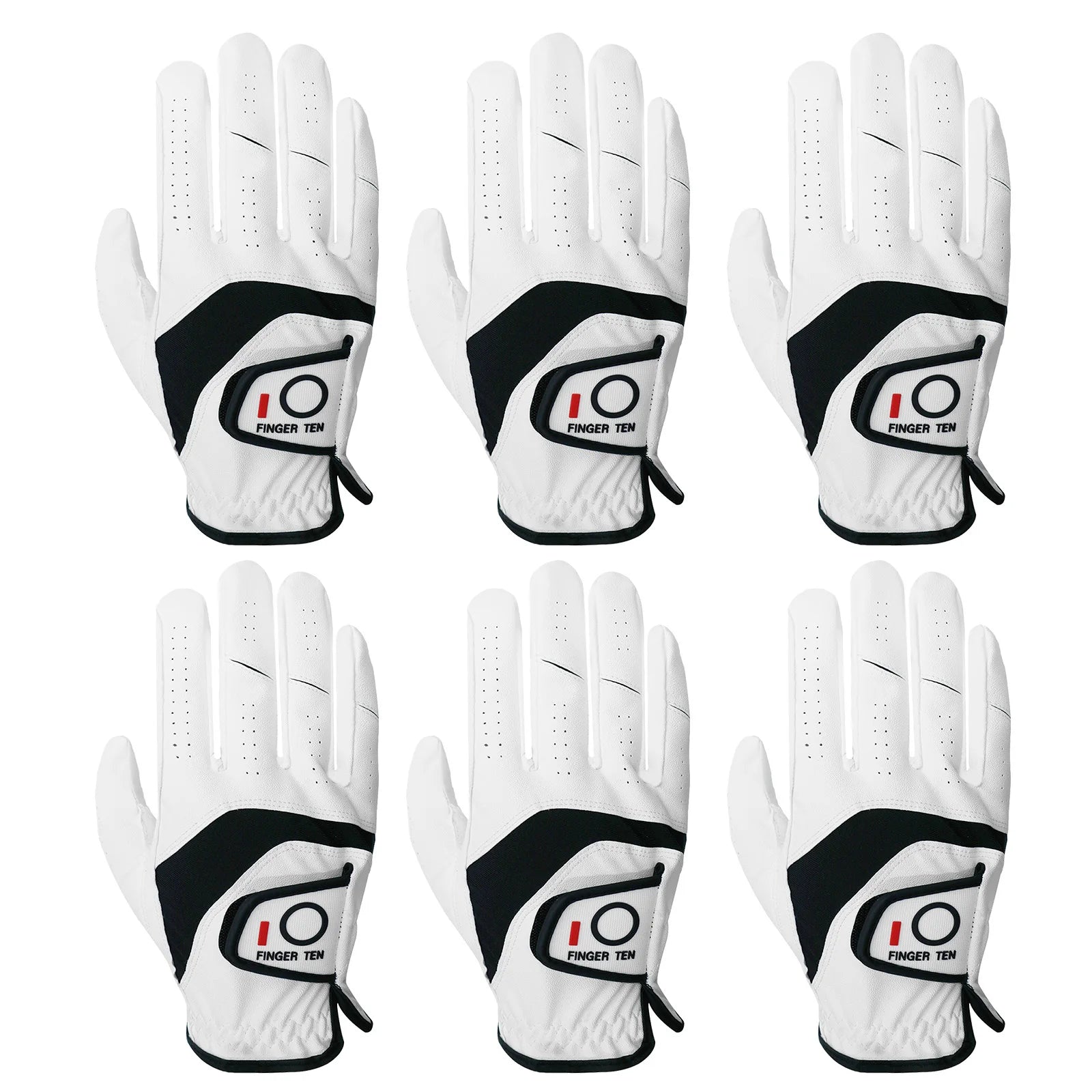 Golf Gloves Men 3pcs/6pcs All Weather Soft Breathable Left Hand Right Grip Drop Shipping