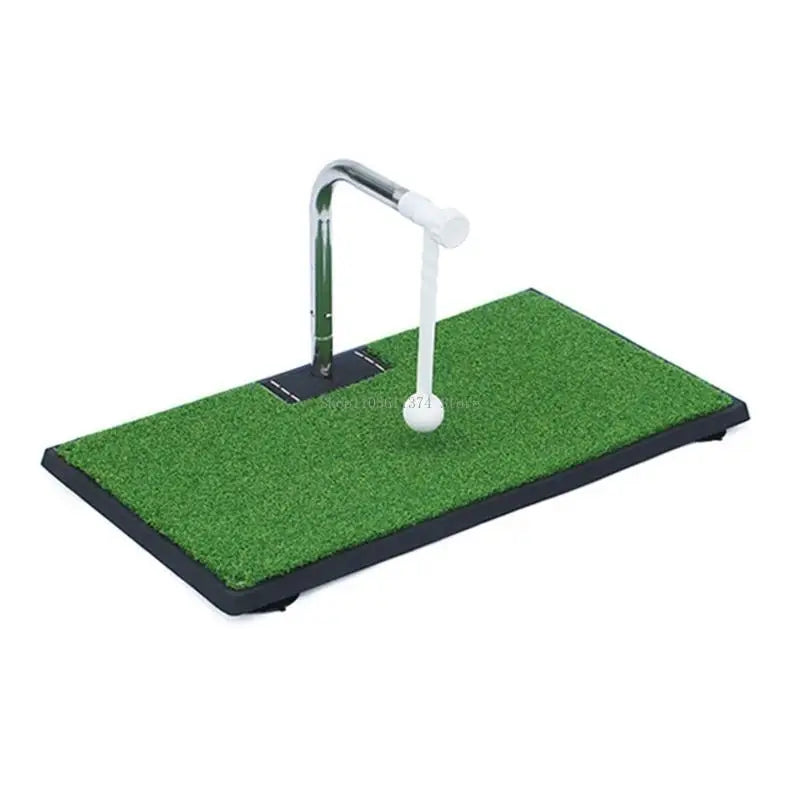 Golf Swing Practice Trainer Adjustable Golf Hitting Aid Simulators Indoor Swing Practice for Wood, Iron, Wedges