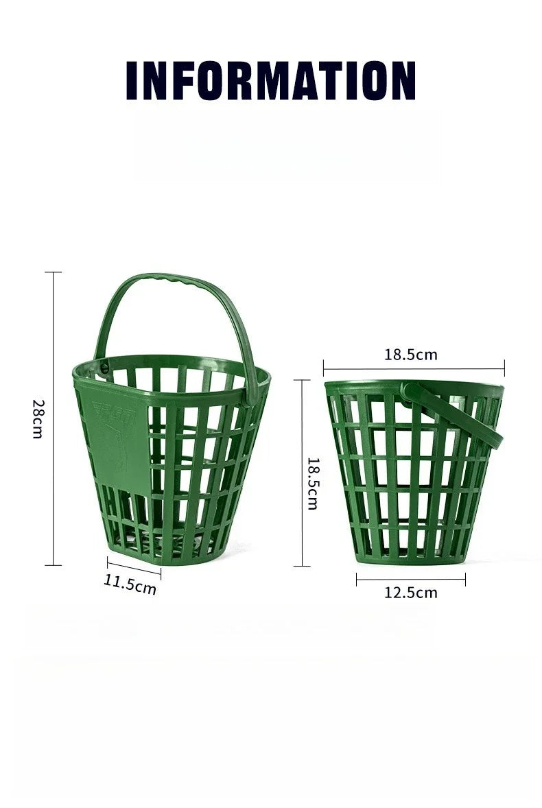 PGM Portable Golf Basket Excluding Ball Environmentally Friendly PP Can Hold 50 Balls QK007