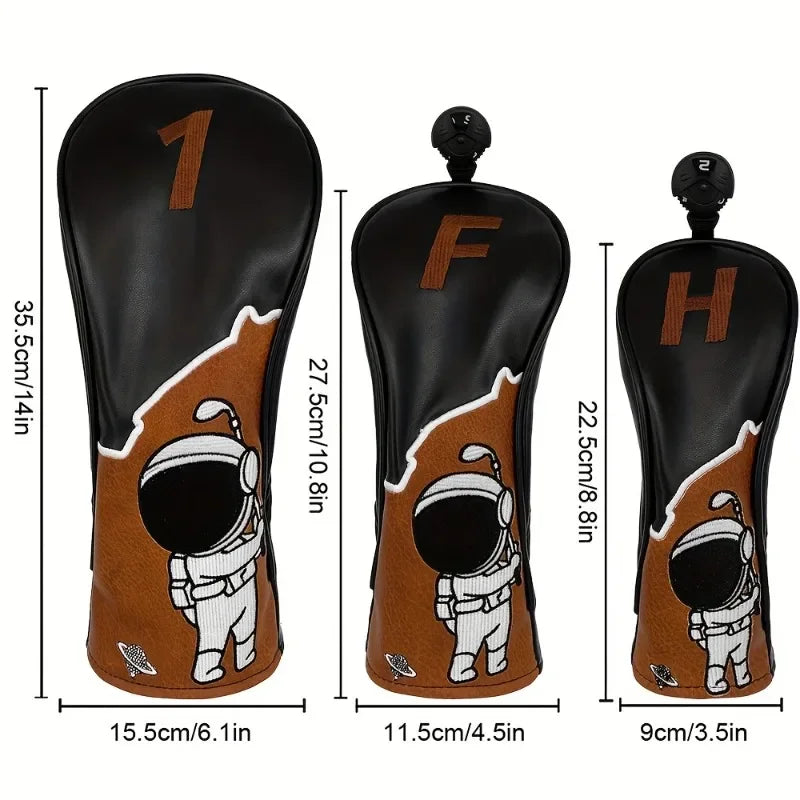 Fashionable golf protective cover, golf accessories, dust-proof and durable, providing the best protection for golf clubs