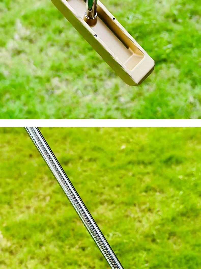 Golf double-sided putters are simple and balanced putters, and they can be directly inserted into the putter and both left and r