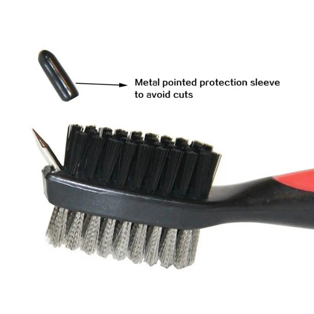 Club Cleaning Brush Golf Club Brush Golf Grooves Cleaning Brush 2 Sided Golf Putter Wedge Ball Cleaner Gof Accessories