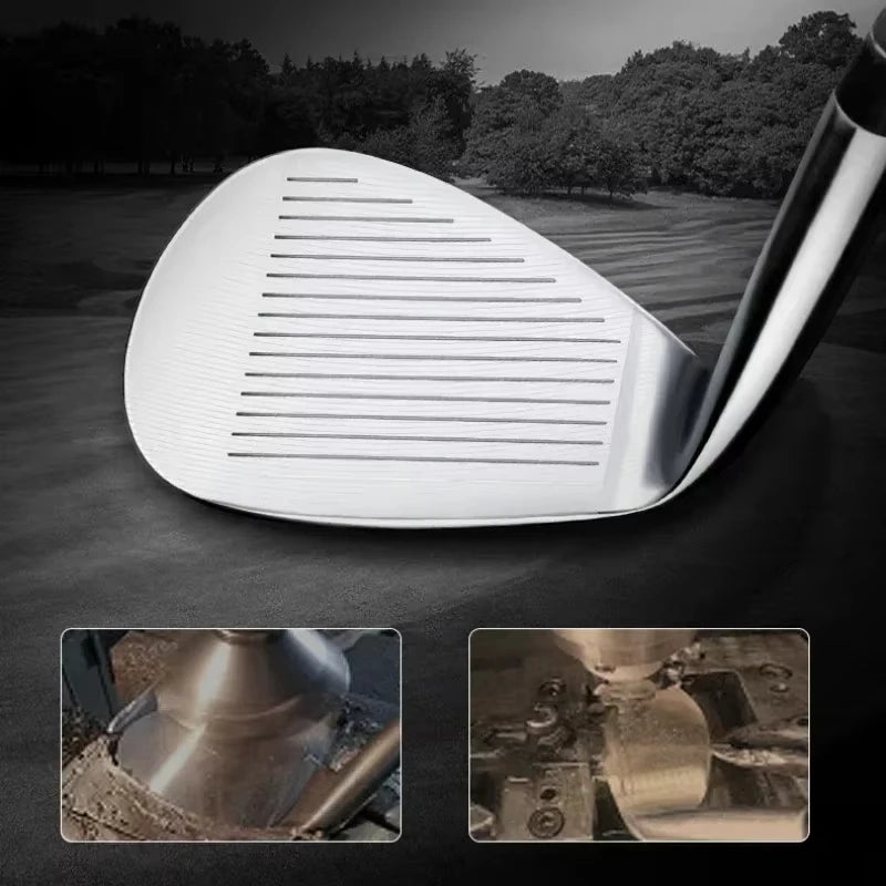PGM Golf Clubs for Men Right Handed Golf Club Sand Pole Stainless Steel Irons Wedges 72 Degree CNC Texture Golf Supplies