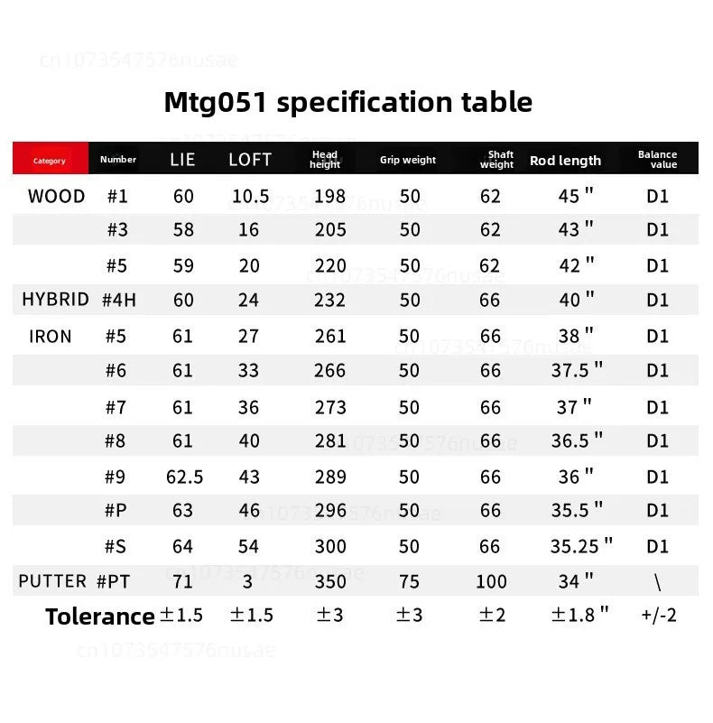 PGM Golf Wood Club Driver for Men and Women Right-handed High Fault Tolerance Golf Clubs MG051
