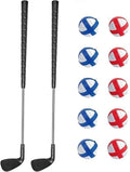 Golf Chipping Game Accessories – Replacement Clubs and Balls for Portable Yard Golf Game,