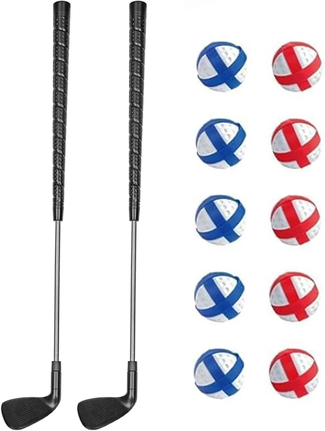 Golf Chipping Game Accessories – Replacement Clubs and Balls for Portable Yard Golf Game,