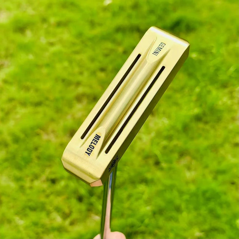 Golf double-sided putters are simple and balanced putters, and they can be directly inserted into the putter and both left and r