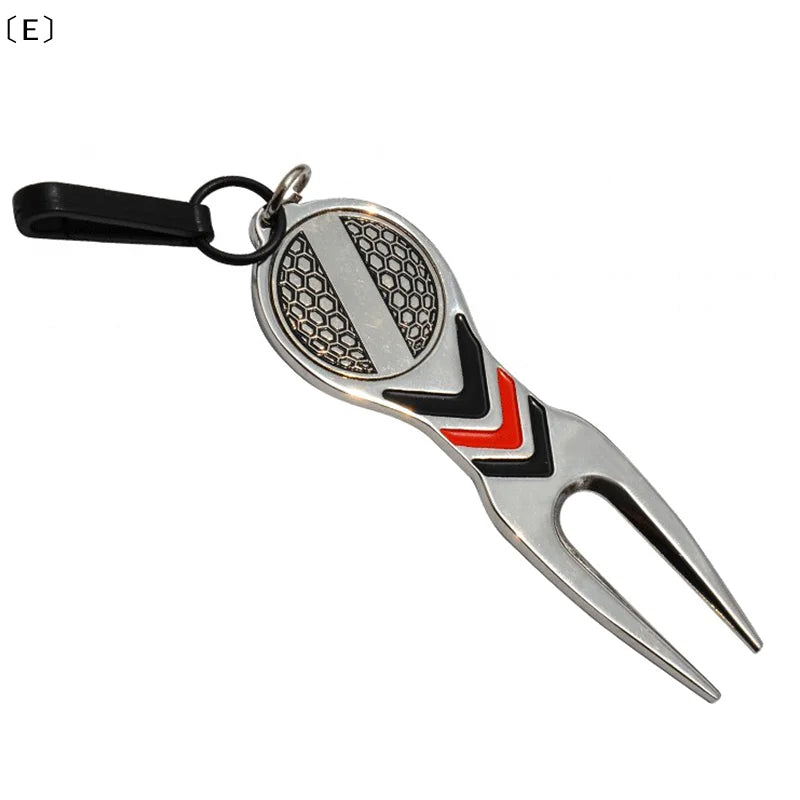 〔E〕Golf Repair Tool Ball Magnetic Alloy Marker Belt Hook Standard Golf Sports Accessories〔Winter5〕