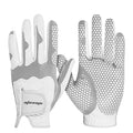 Men's Left Hand Golf Glove, Breathable Anti-Slip Nanofiber, Lightweight Durable, Silicone Grip, Stretch Magic Tape, Washable, Su