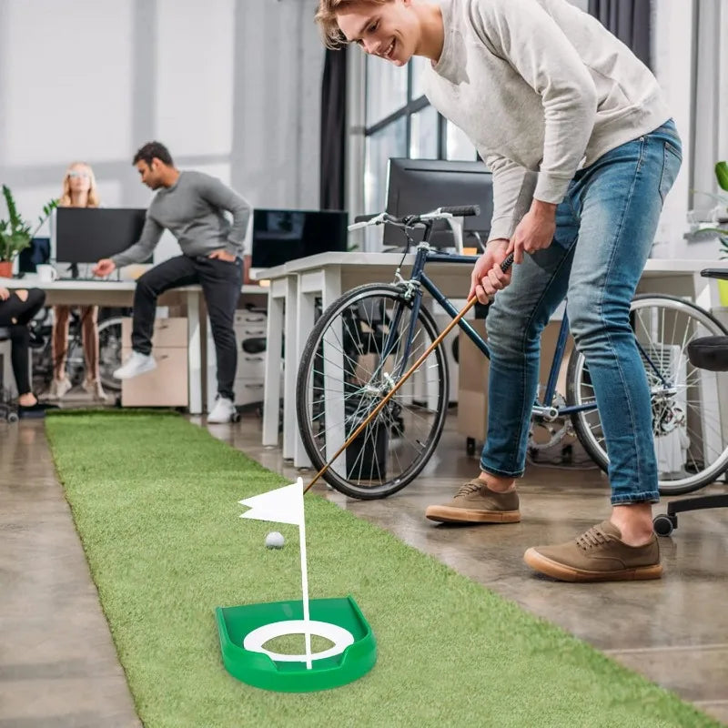 Golf Swing Trainer Plate Golf Putting Training Aids Golf Simulator Practice For Home Party Game Golf Accessories Indoor Outdoor
