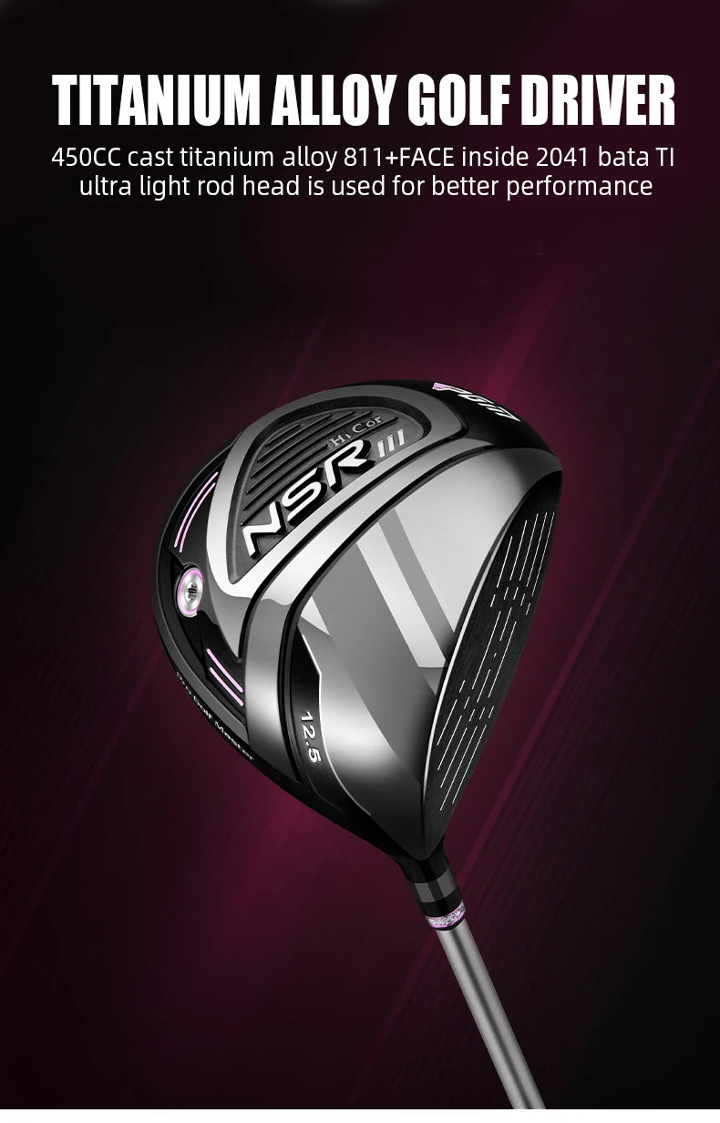PGM LTG041 Professional Ladies Golf Clubs Complete Set Full Set Women Golf Clubs