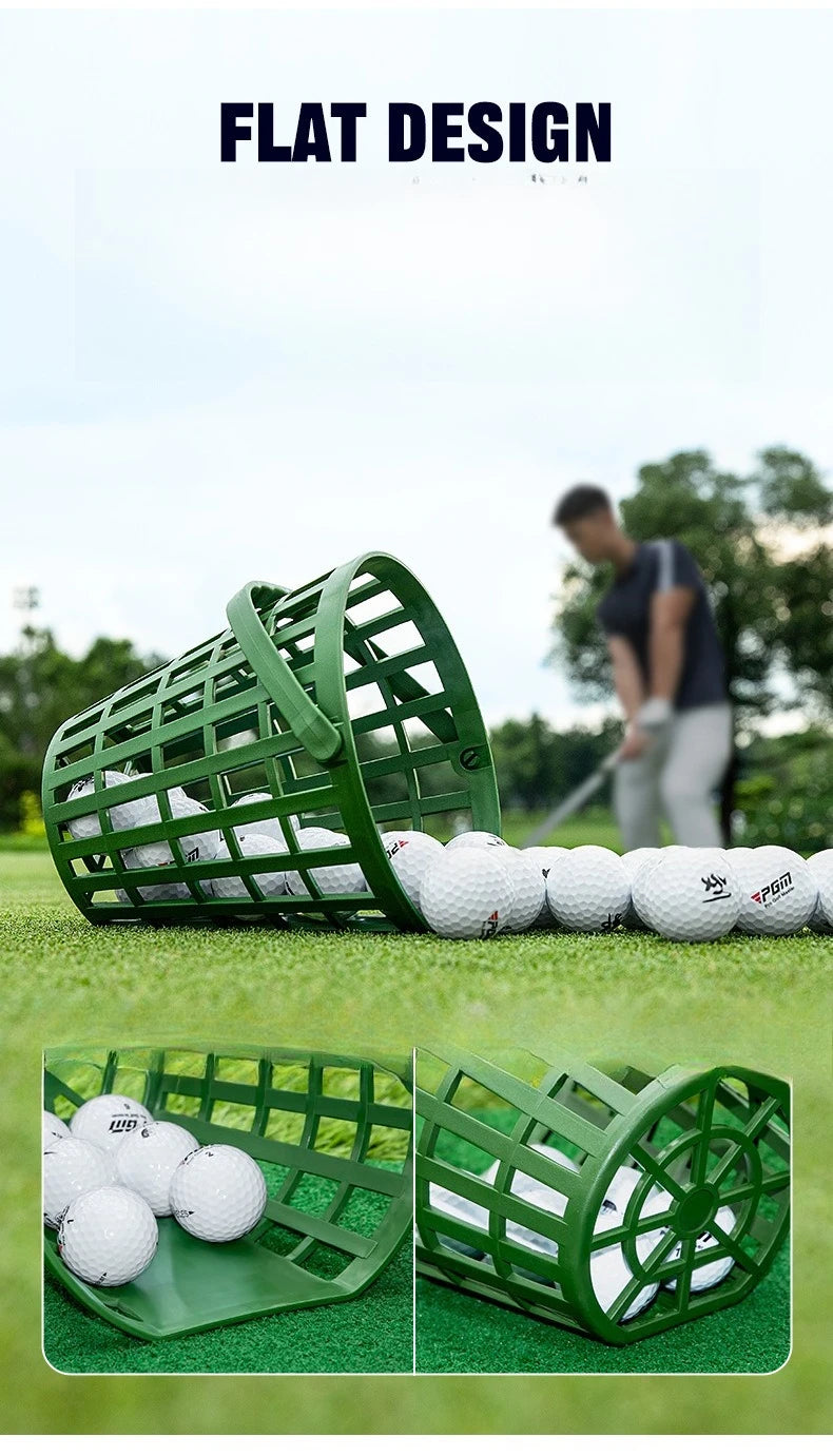 PGM Portable Golf Basket Excluding Ball Environmentally Friendly PP Can Hold 50 Balls QK007