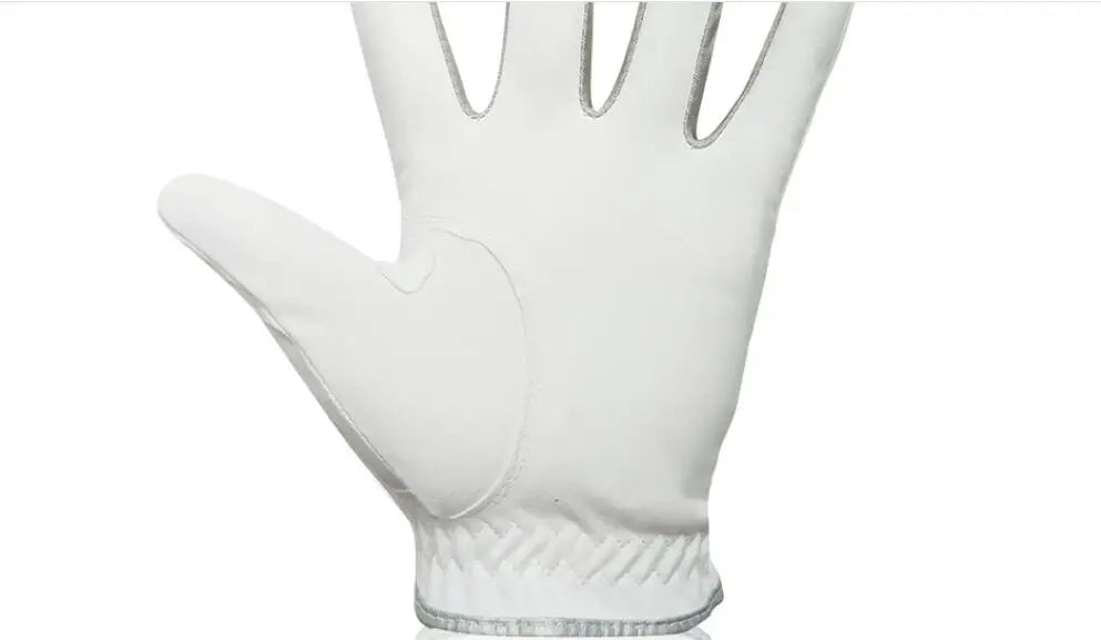 Pack 1 Pc Golf Gloves Men's Left/Right Hand Soft Breathable Pure Sheepskin With Anti-slip Granules Golf Gloves Golf Men