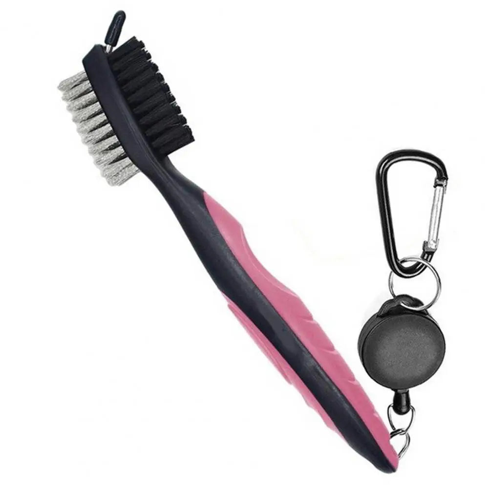 Club Cleaning Brush Golf Club Brush Golf Grooves Cleaning Brush 2 Sided Golf Putter Wedge Ball Cleaner Gof Accessories