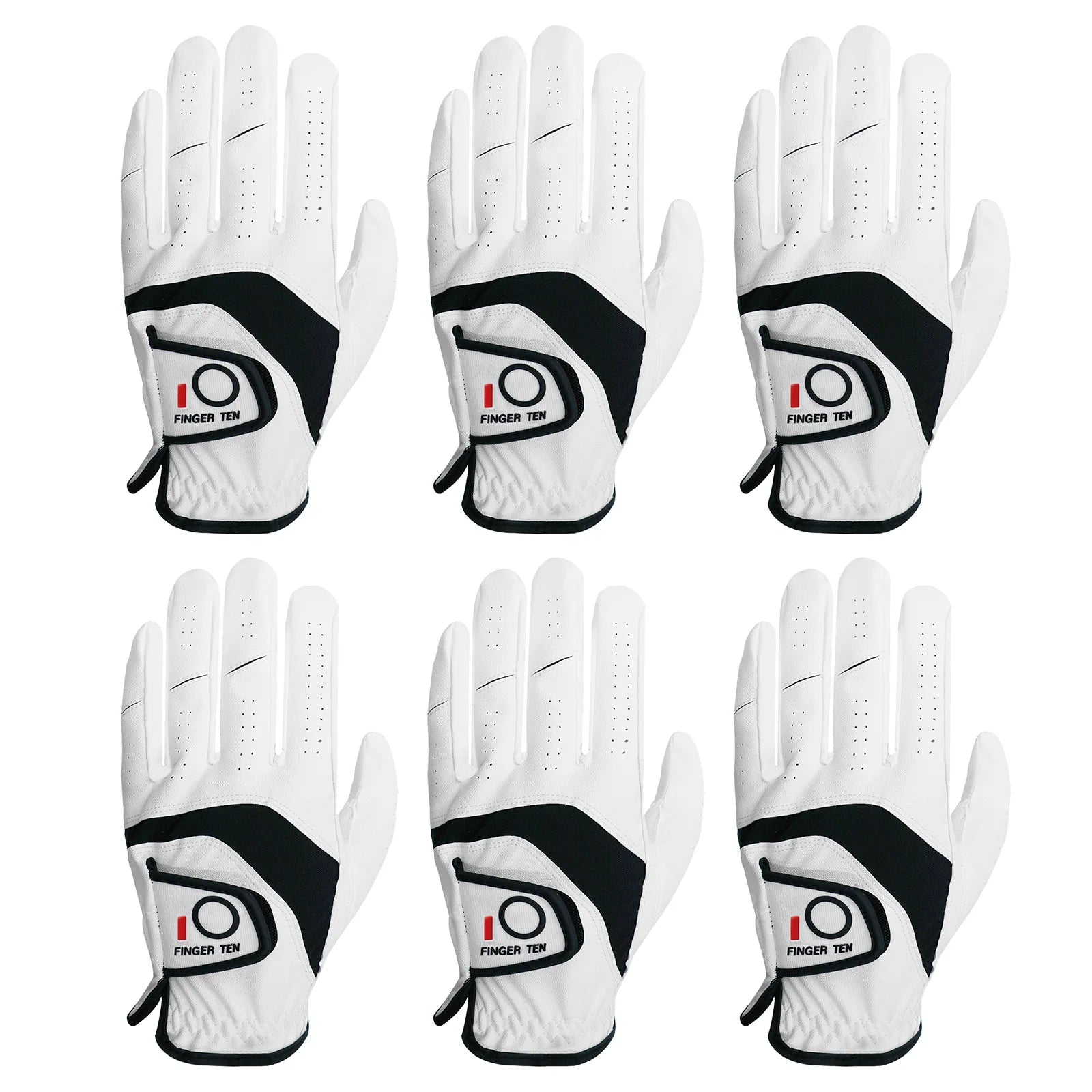 Golf Gloves Men 3pcs/6pcs All Weather Soft Breathable Left Hand Right Grip Drop Shipping