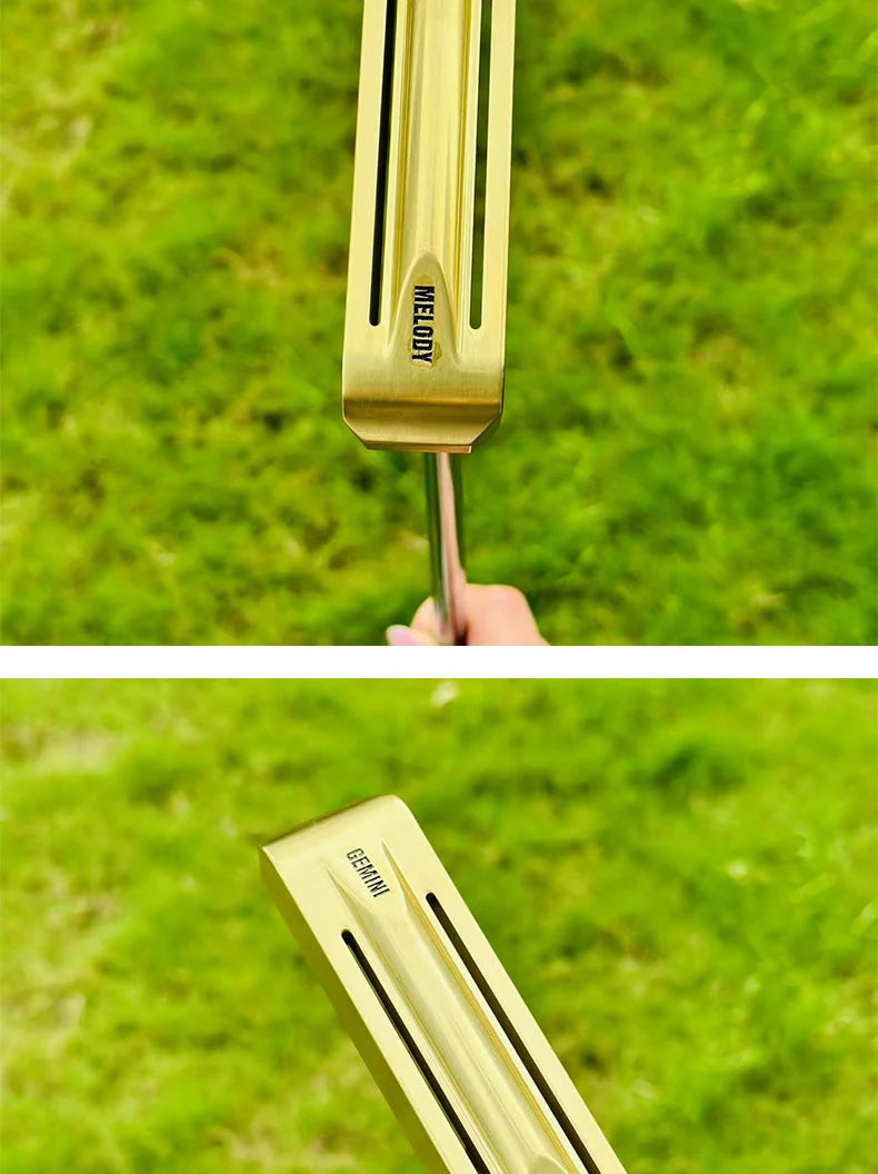 Golf double-sided putters are simple and balanced putters, and they can be directly inserted into the putter and both left and r