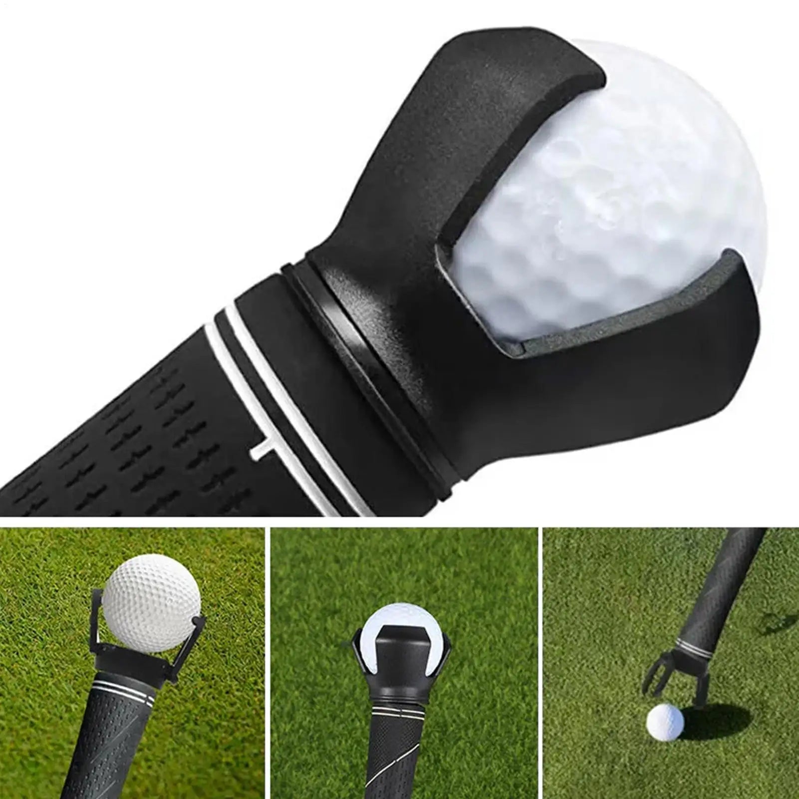1Pcs Golf Ball Pick Up Clip Tools Retriever Durable stable Back Knee Saver Claw Grabber portable Tool Kit mini Golfer Grip