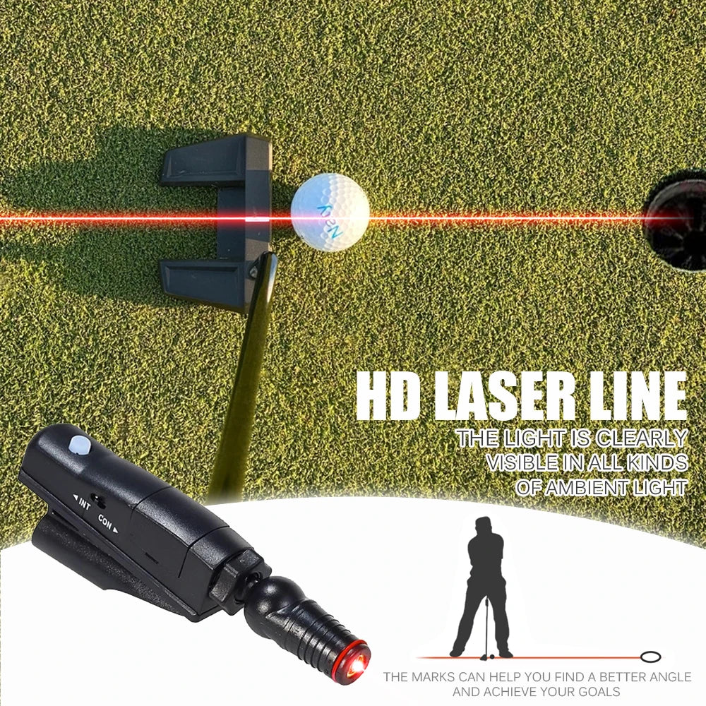 Golf HD Laser Putting Aiming Aids 360 Degree Adjustable Direction Outdoor Golf Sport Accessories