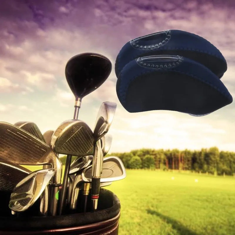 Golf Iron Covers Set for Club Elasticity Protable Selections 10pcs/lot, Ideal Gift for Golfers