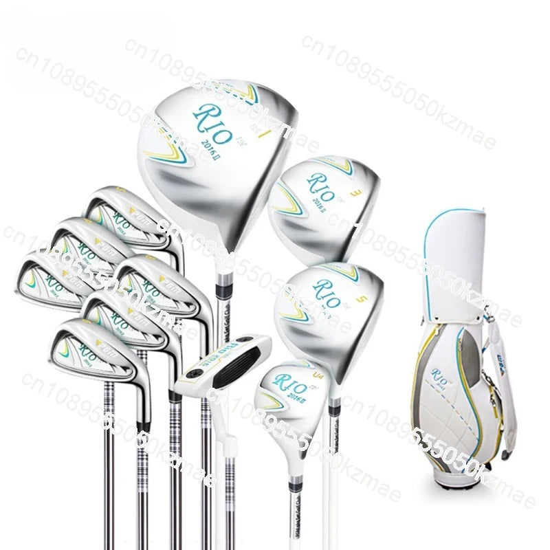 Suitable for PGM golf clubs RIO 2nd generation ladies 11 clubs with ball bag beginner golf clubs