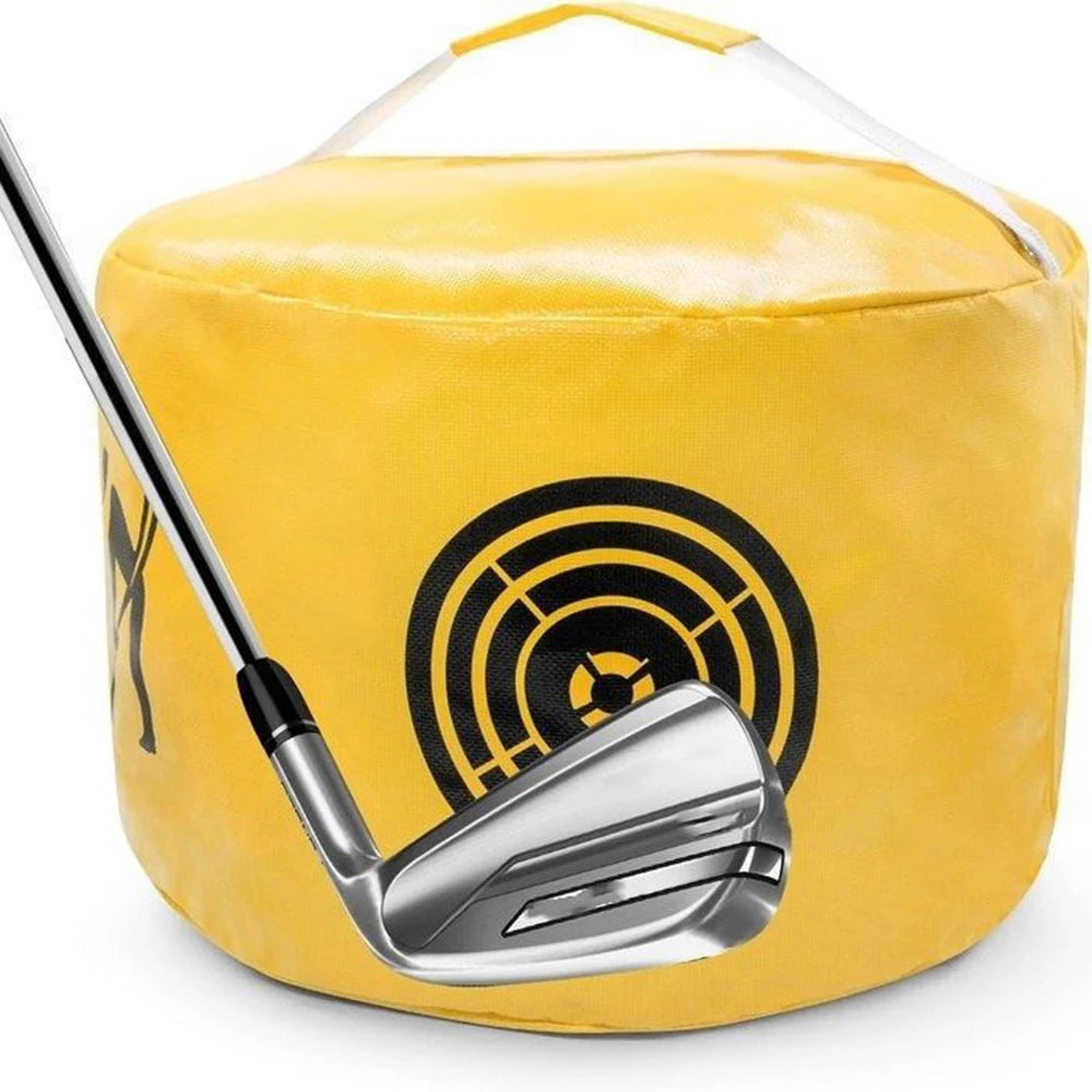 Golf Hitting Bag Portable Multi-Purpose Batting Bag Strength Improvement Accuracy Exerciser Swing Kit for Beginner's Aid