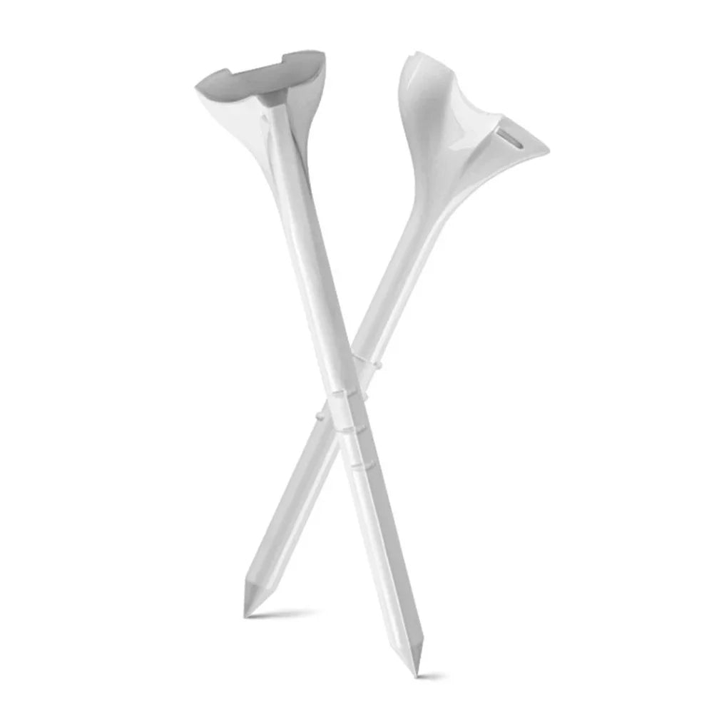 20/40PCS BambooGolf Tees Holder Ball Nail 10 Degree Oblique Insertion Reusable Tee for golfer gift golf ball holder 골프tee